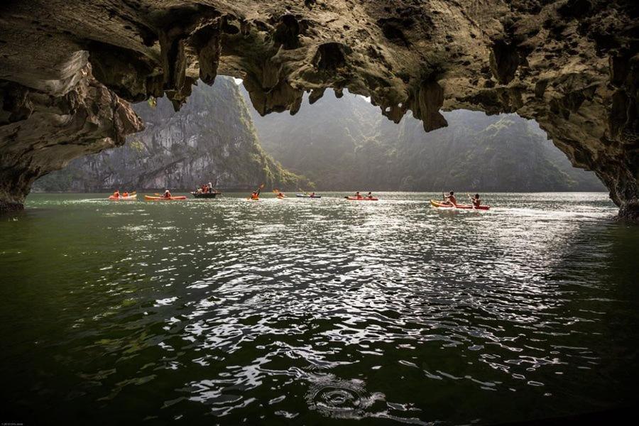 Cat Ba Glow Hotel Chan Chau 外观 照片