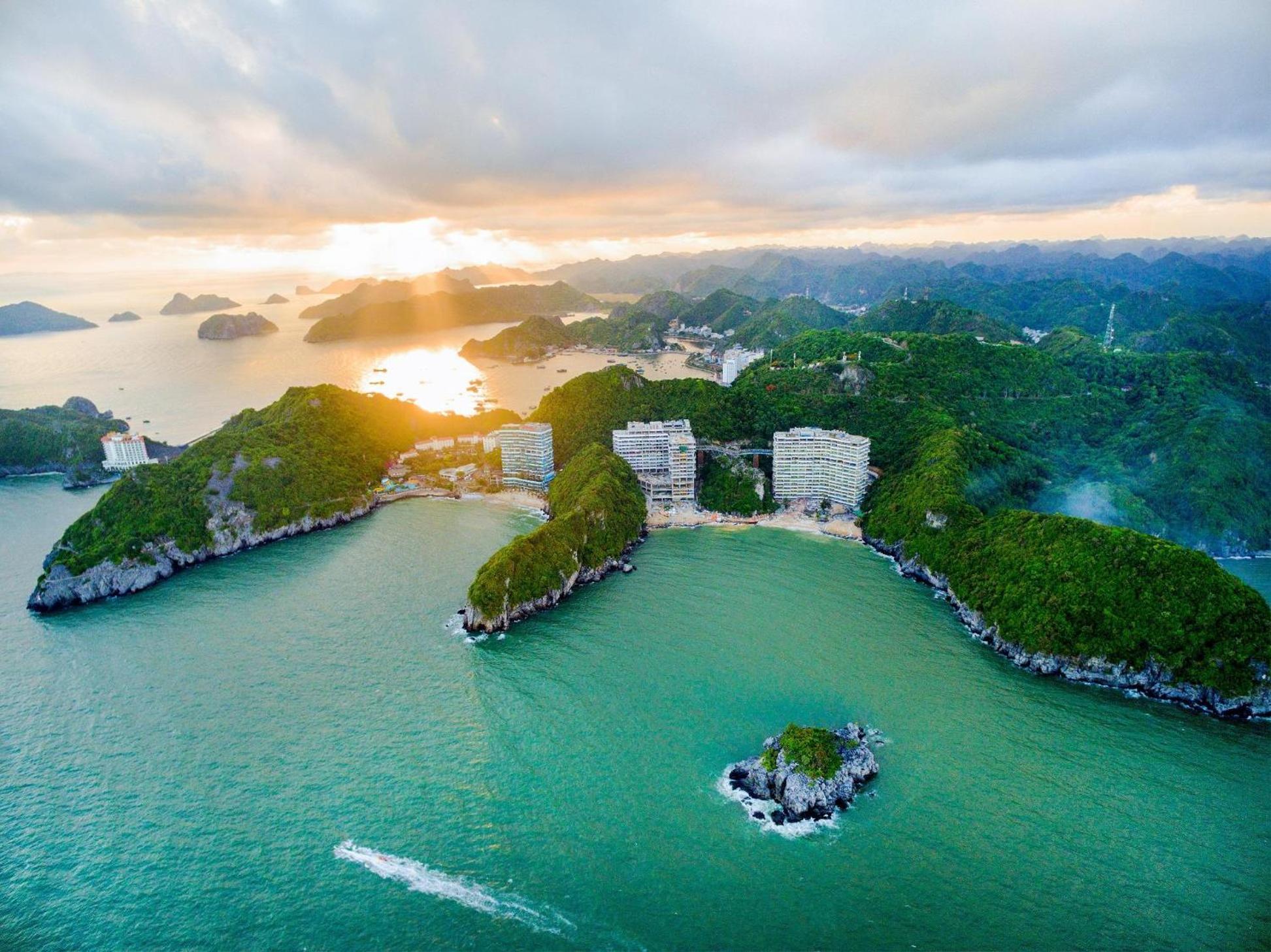 Cat Ba Glow Hotel Chan Chau 外观 照片