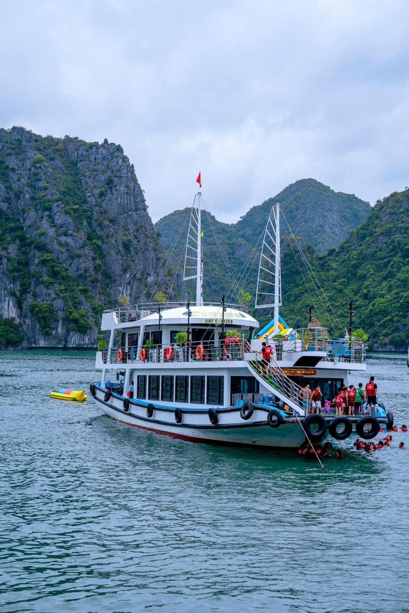 Cat Ba Glow Hotel Chan Chau 外观 照片
